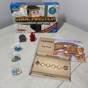 ThinkFun Code Master STEM Nerdy Gift Programming Logic Game 60 Levels Age 8+ Kid